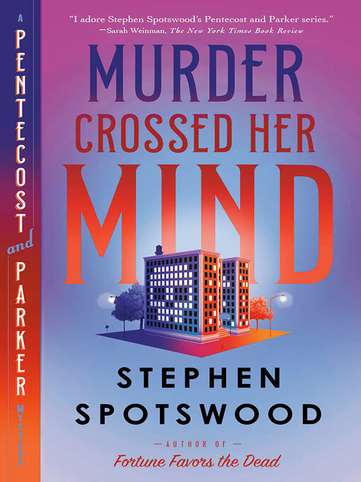 Title details for Murder Crossed Her Mind by Stephen Spotswood - Available